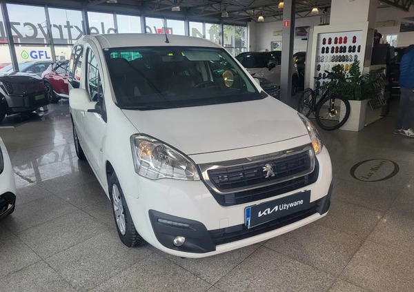 Peugeot Partner cena 51900 przebieg: 125300, rok produkcji 2018 z Zbąszyń małe 172